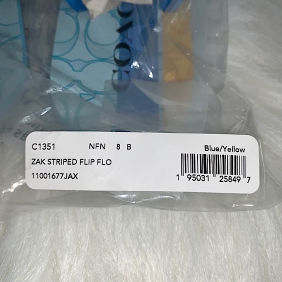 Coach Zak Striped Flip Flop - Picture 5 of 9